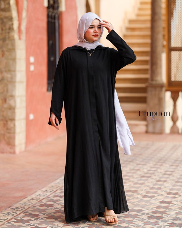 عباية ليالي أسود - Eruption Store