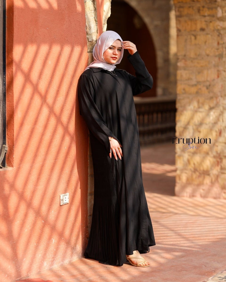عباية ليالي أسود - Eruption Store