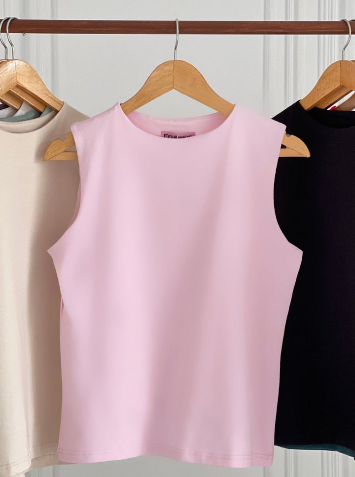 Basic Cotton Top - Eruption Store