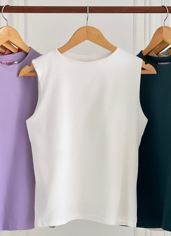 Basic Cotton Top - Eruption Store