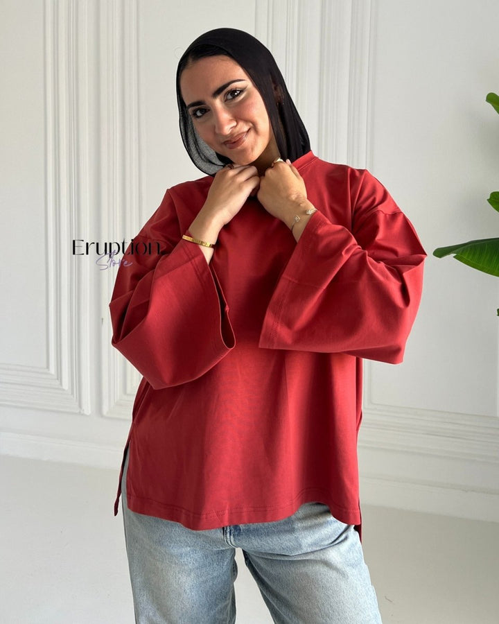Oversized Cotton T-Shirt - Eruption Store