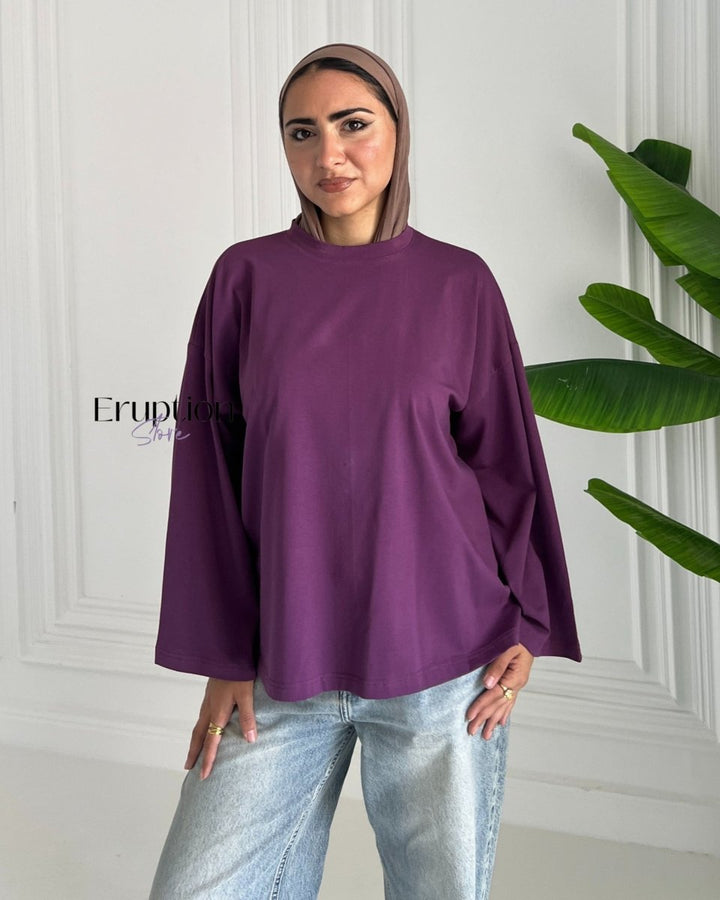 Oversized Cotton T-Shirt - Eruption Store