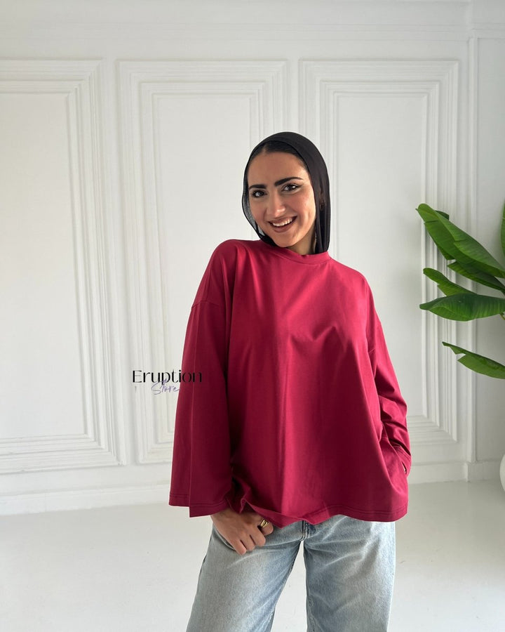 Oversized Cotton T-Shirt - Eruption Store