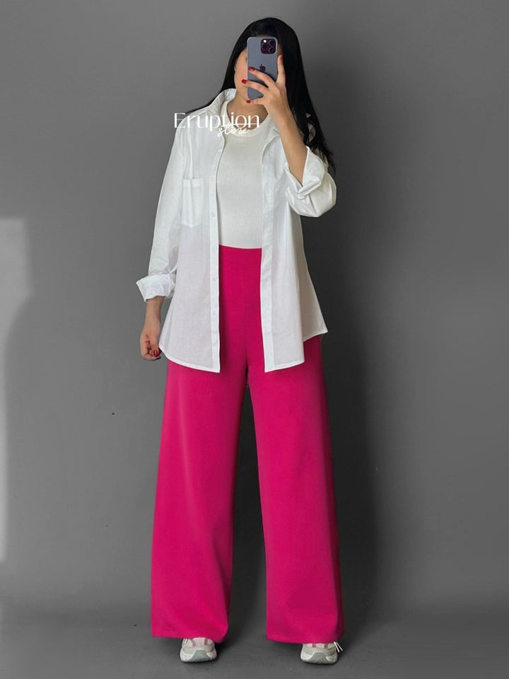 Wide Leg Pants - Eruption Store