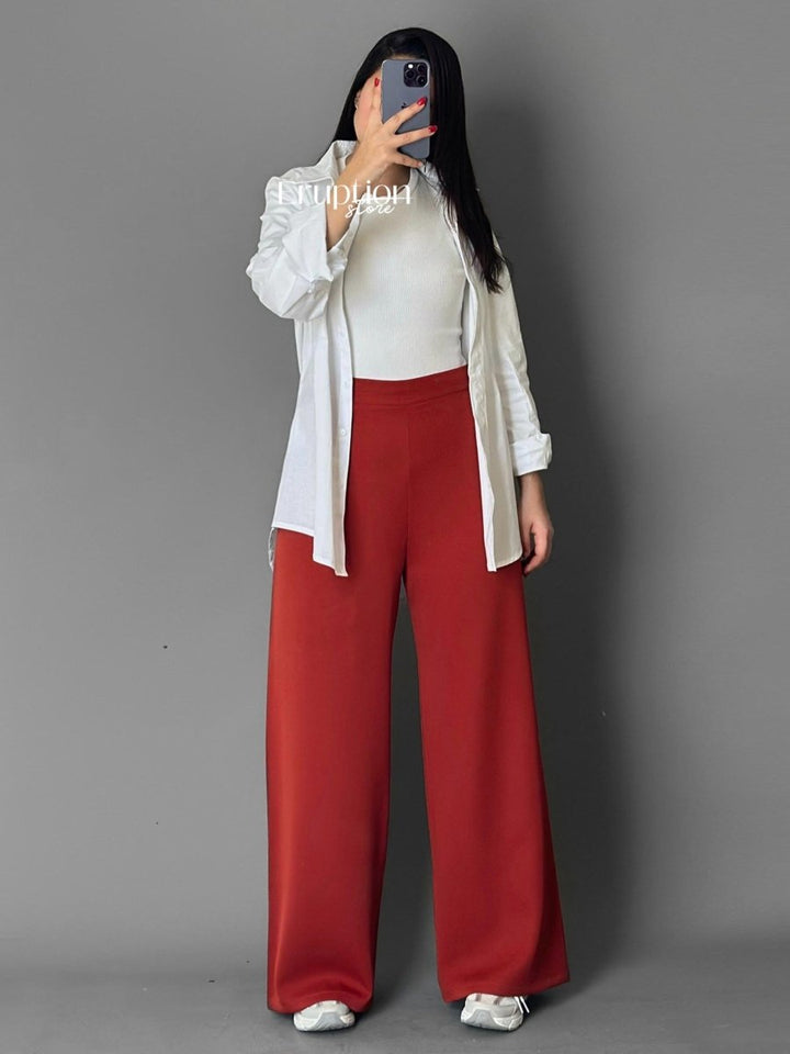 Wide Leg Pants - Eruption Store