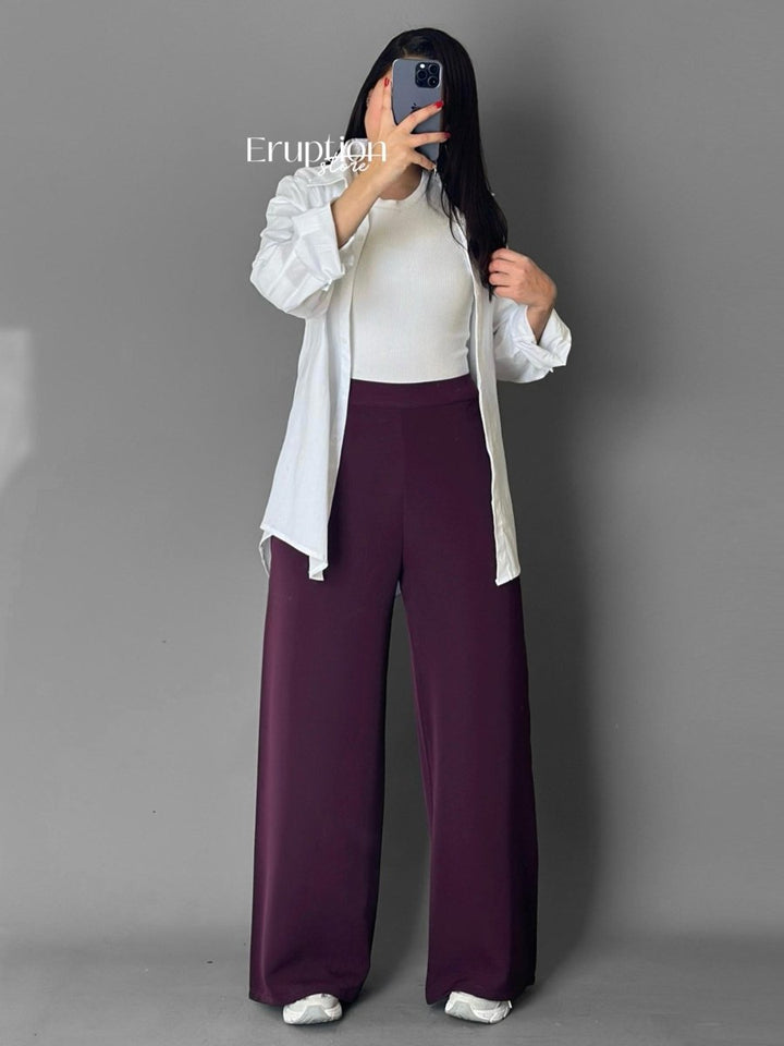 Wide Leg Pants - Eruption Store