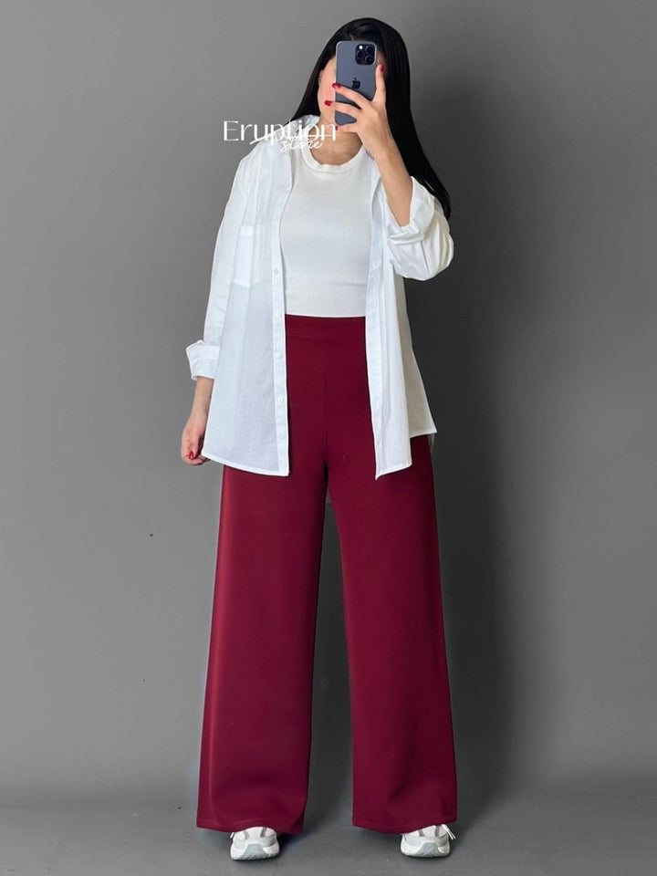 Wide Leg Pants - Eruption Store