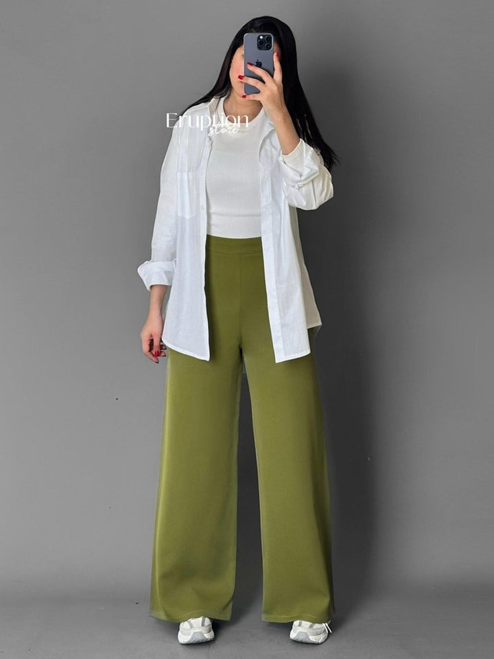 Wide Leg Pants - Eruption Store