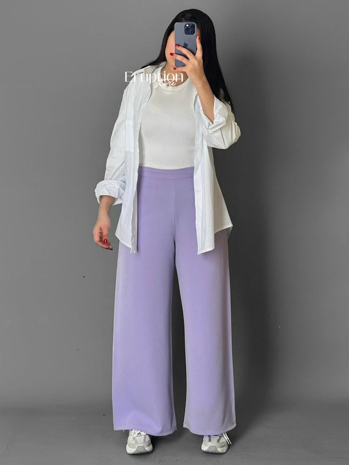 Wide Leg Pants - Eruption Store